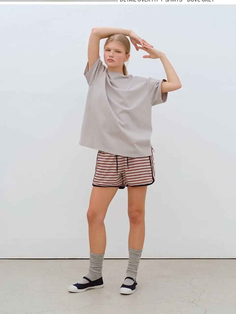 [모음전] 벤시몽 DETAIL OVER FIT T-SHIRTS - 2color 상세페이지 4